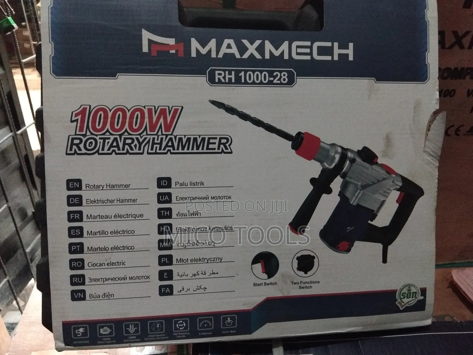 Rotary Hammer 1000w