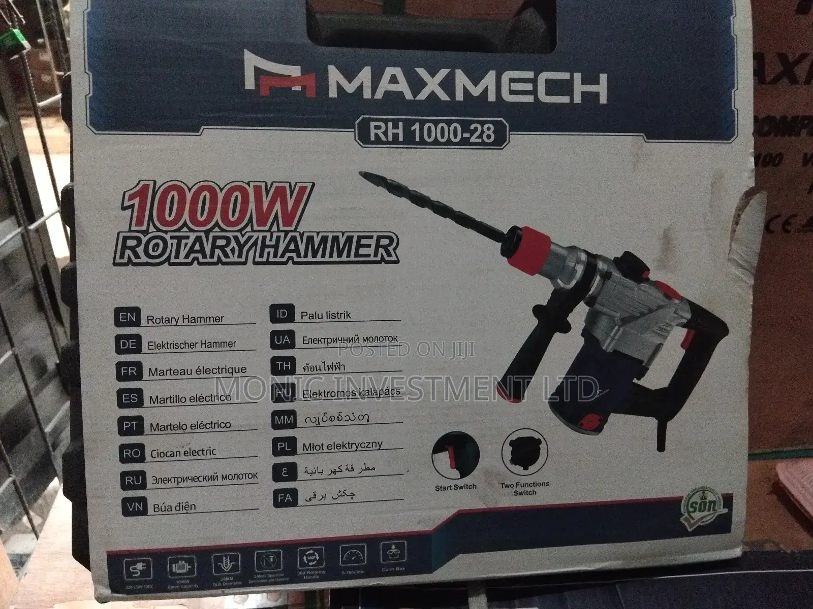 Rotary Hammer 1000w