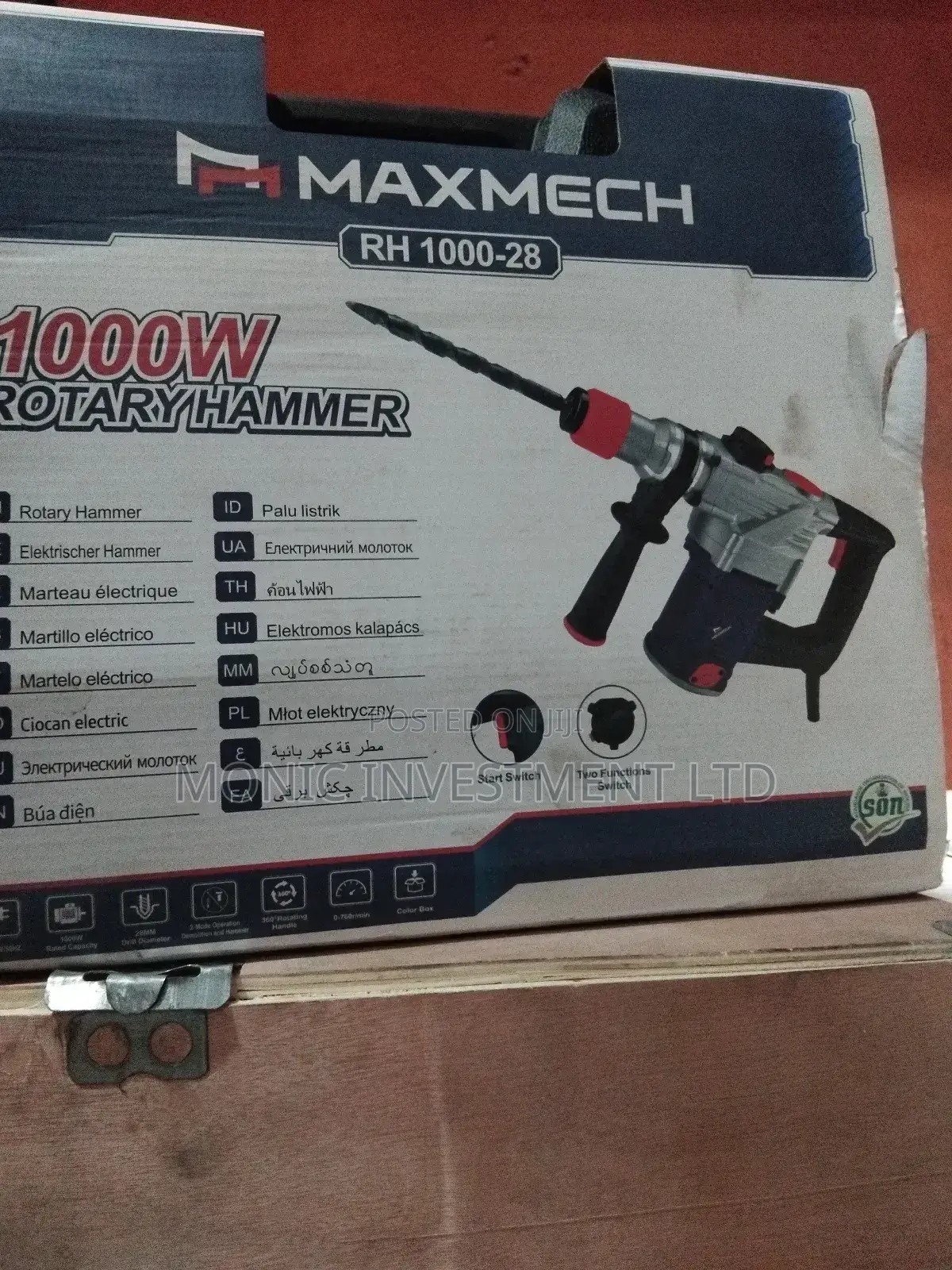 Rotary Hammer 1000w