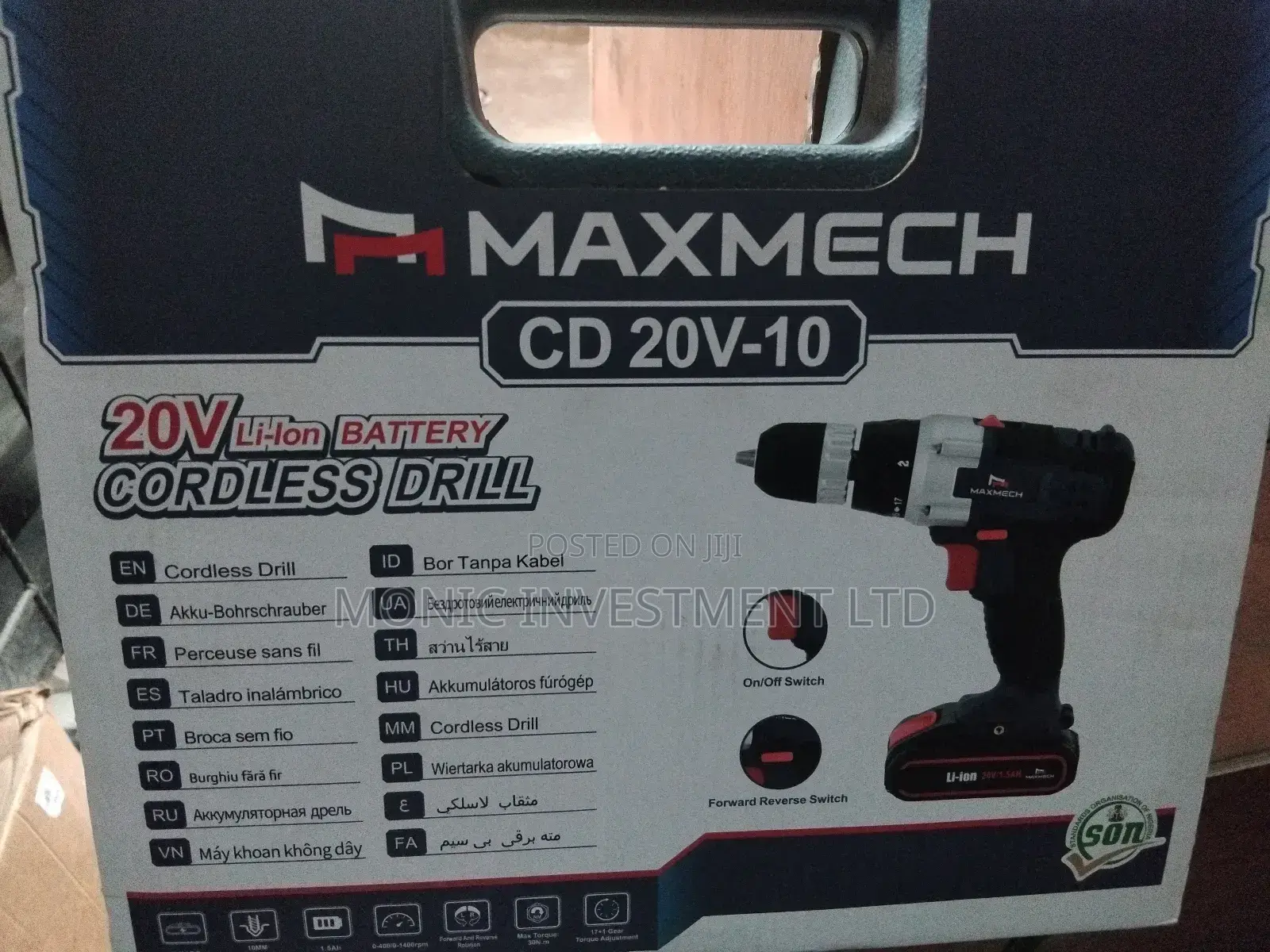 Cordless Drill 20v