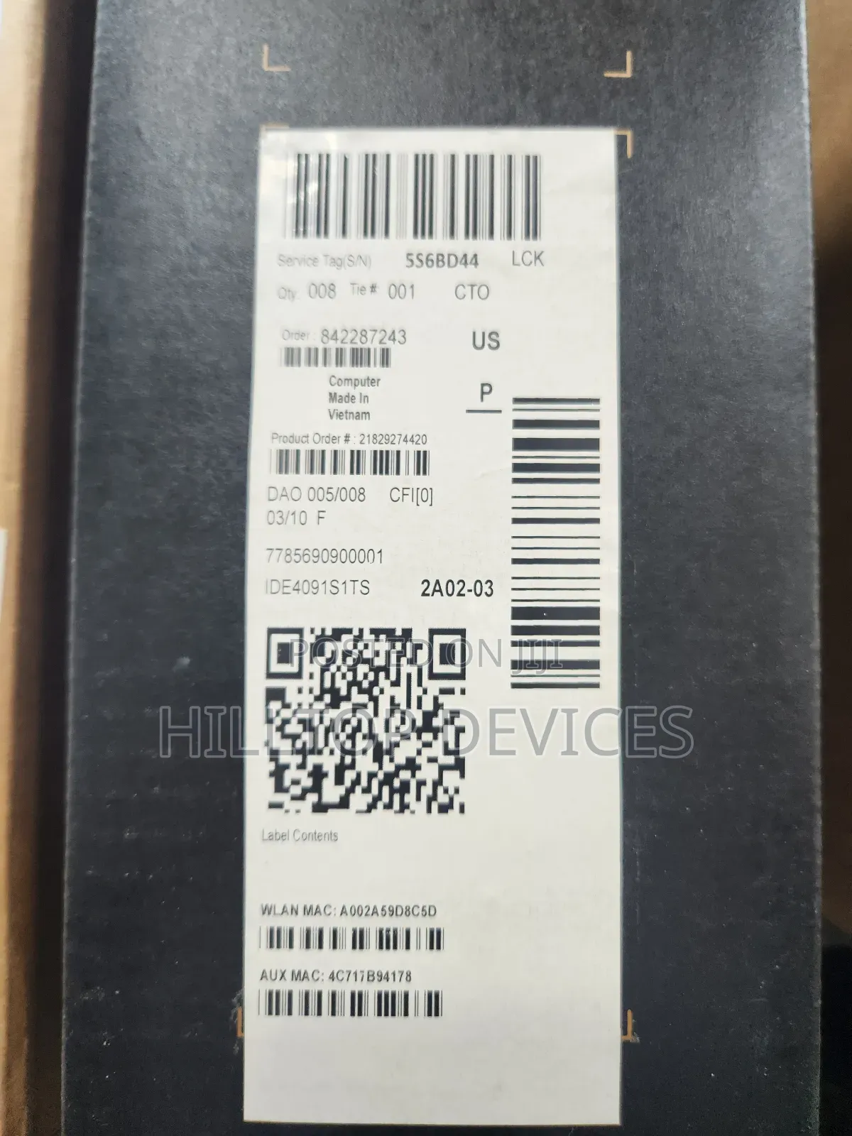 New Laptop Dell Precision 5680 32GB Intel Core Ultra 7 SSD 512GB