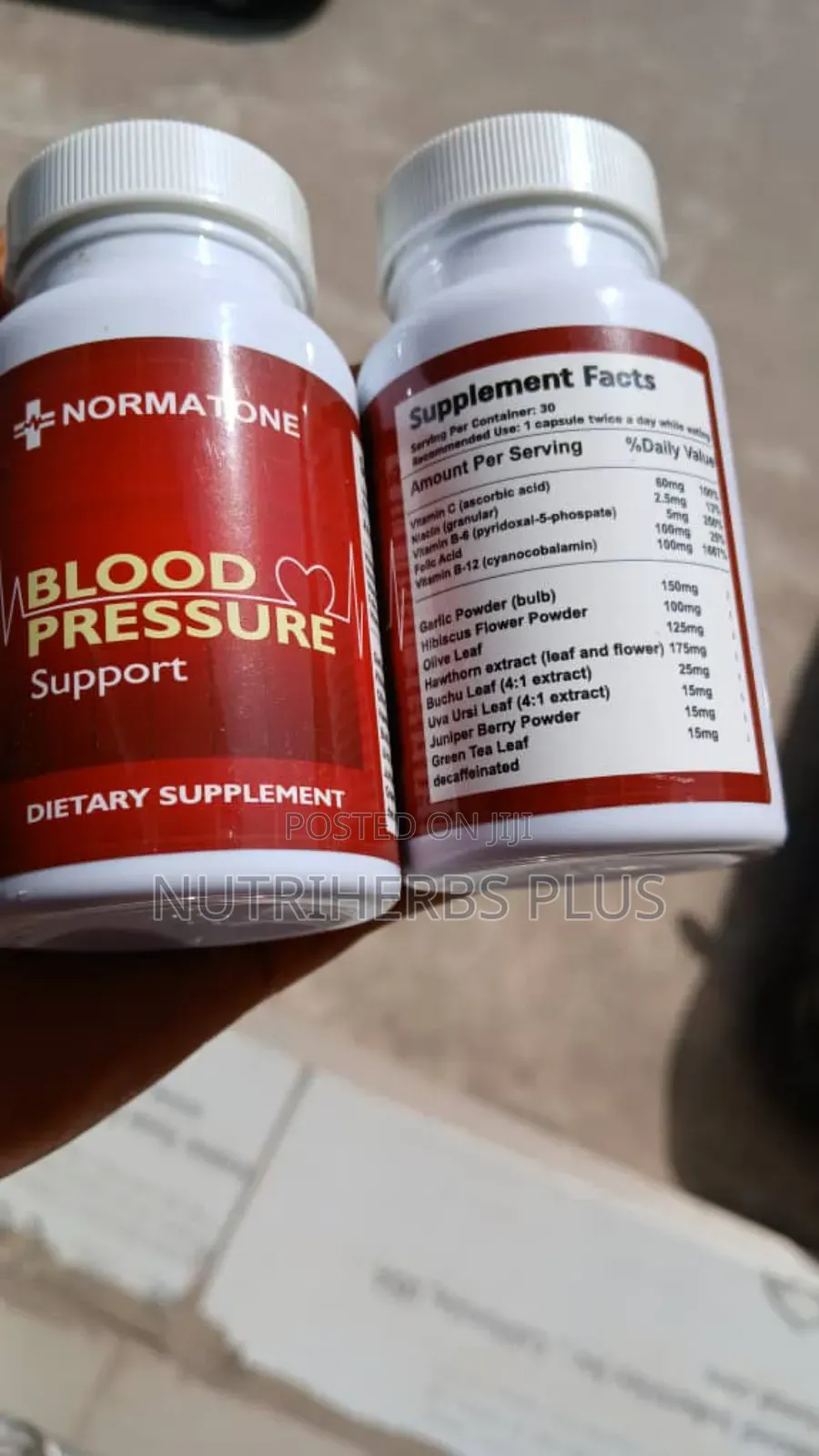 Shineway Isk+ Norma:Tone Caps:Bring Back Blood Pressure Rate