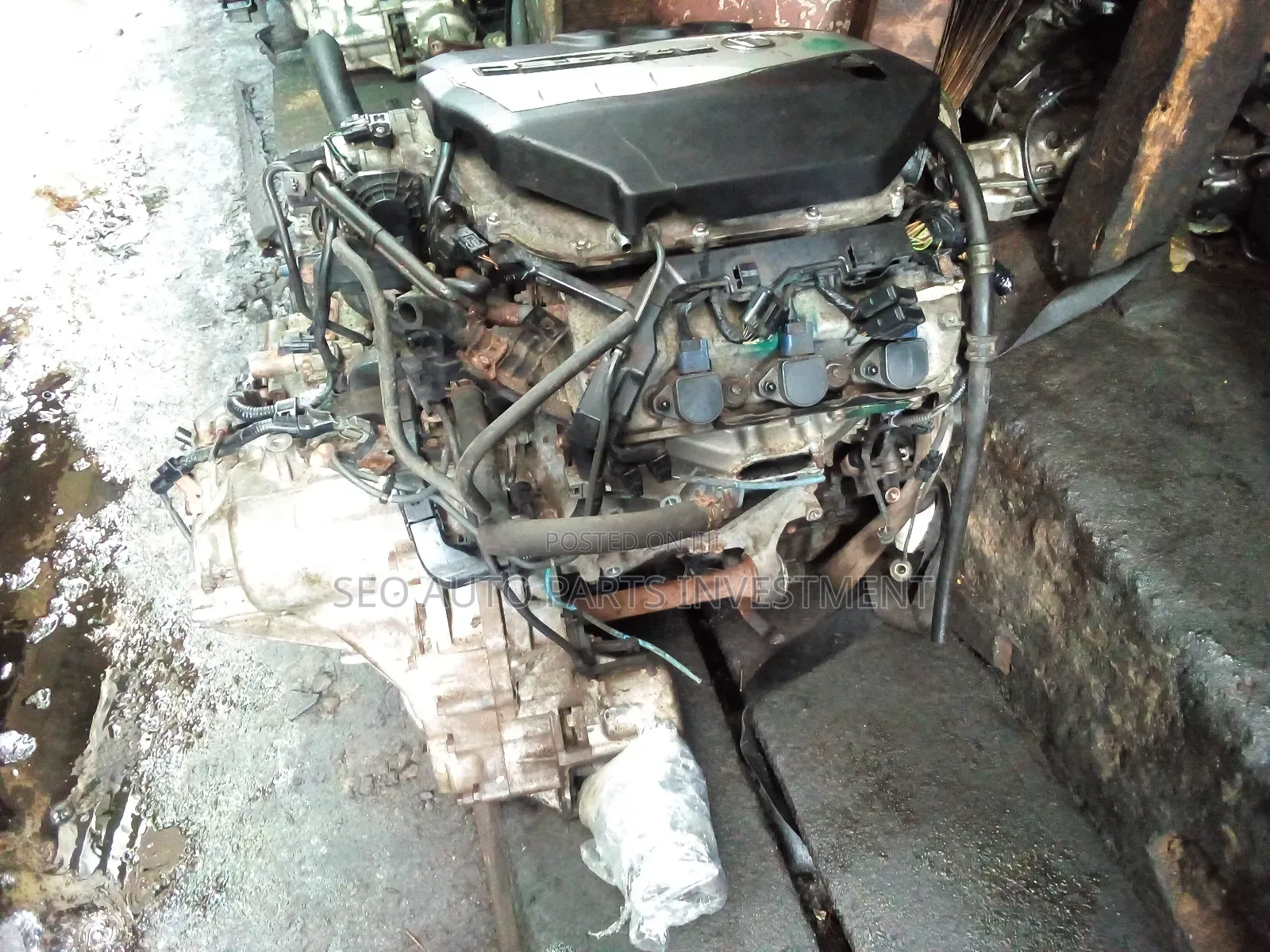 Acura MDX Engine and Gearbox 2007-2009 (J37A) V6