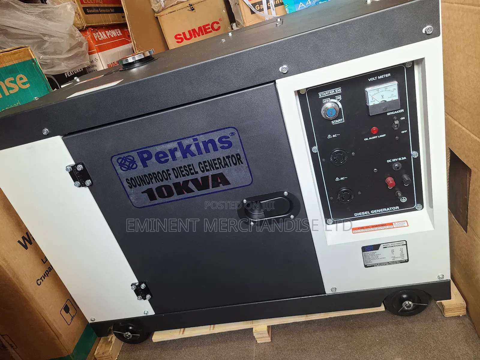 Perkins Soundproof 10kva