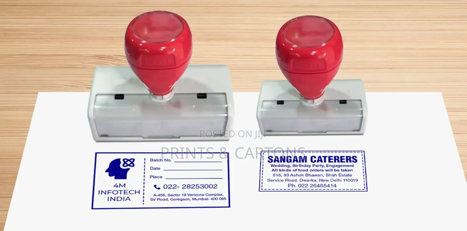 Pre Inked Stamp