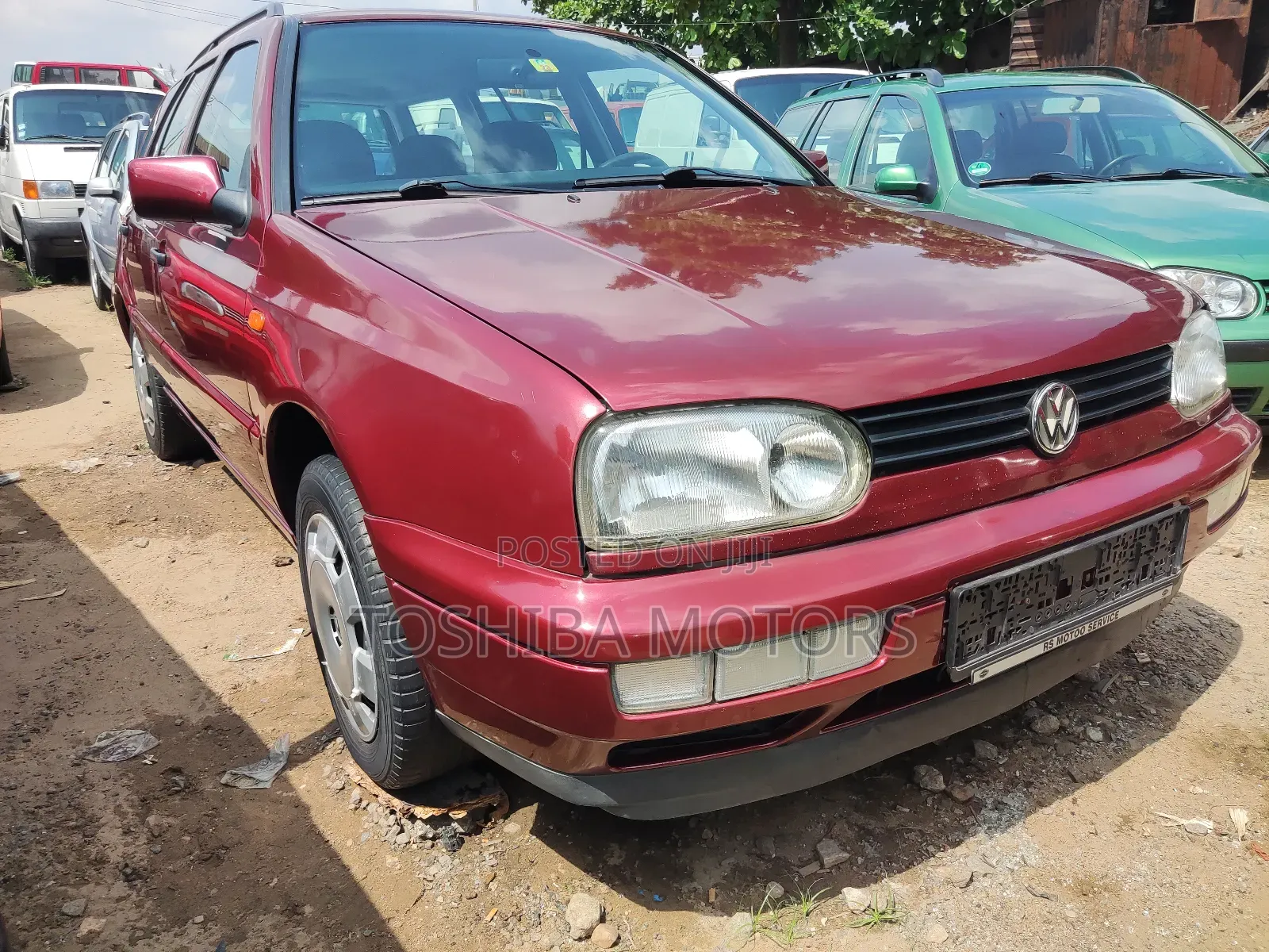 Volkswagen Golf 2003 Red