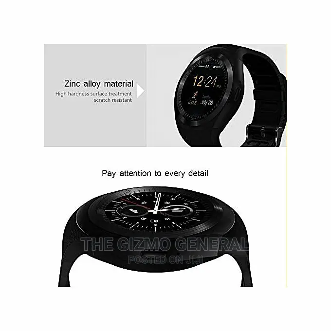 D08 Sports Bluetooth Smart Watch For Android Smart Wristwatch(Black)