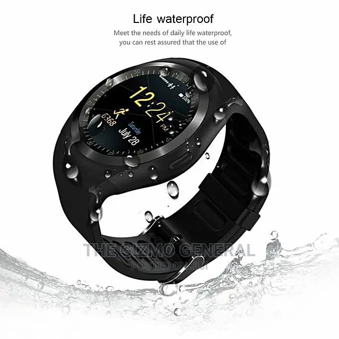 D08 Sports Bluetooth Smart Watch For Android Smart Wristwatch(Black)