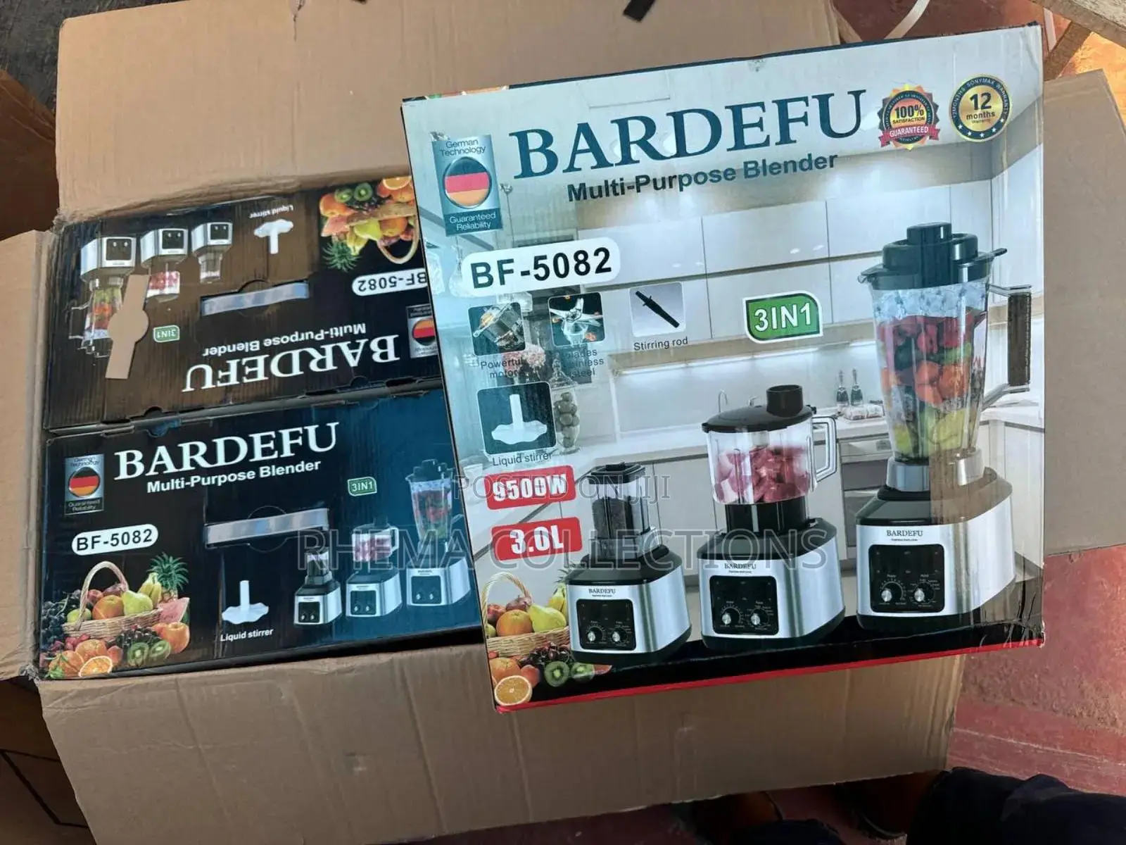 Model 5082 3in1 Bardefu Blender With Accessories Timer