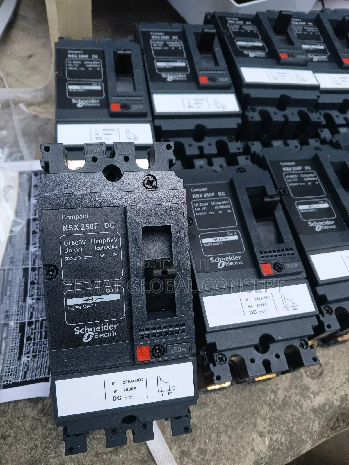 Schnieder 2pole McCb DC Breaker