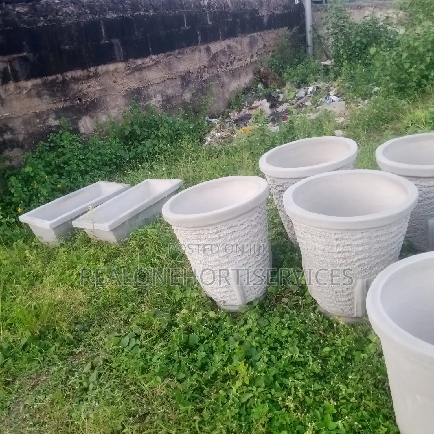 Elevate Your Space With Our Durable Concrete Planter Pots!