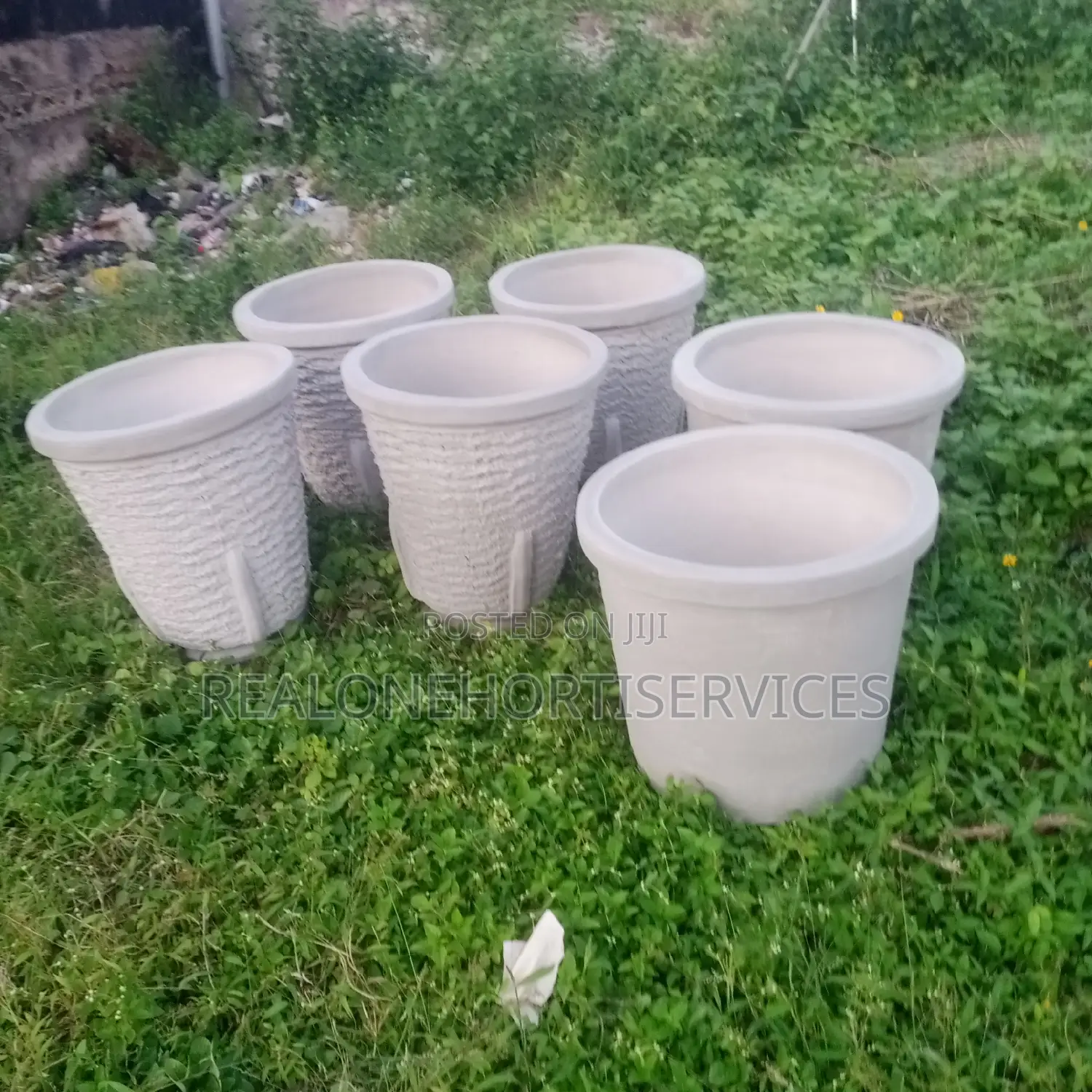 Elevate Your Space With Our Durable Concrete Planter Pots!