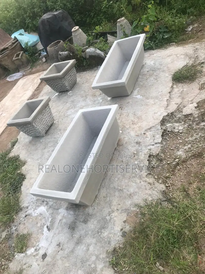 Elevate Your Space With Our Durable Concrete Planter Pots!