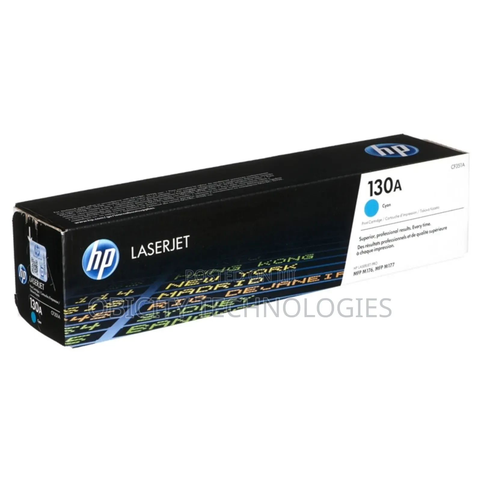 Hp 130a Cyan Original Toner Cartridge