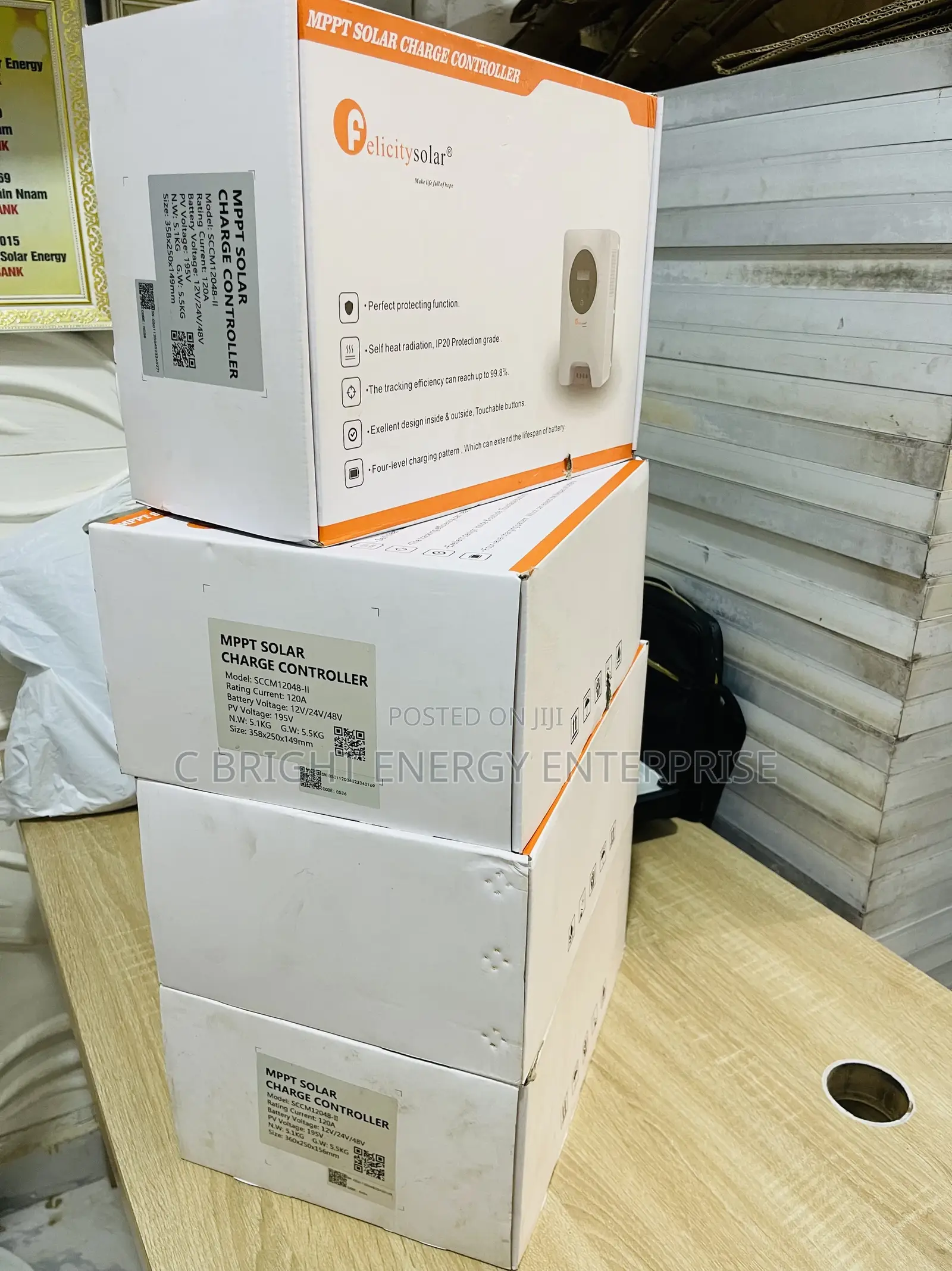120ah MPPT Felicity Solar Charge Controller