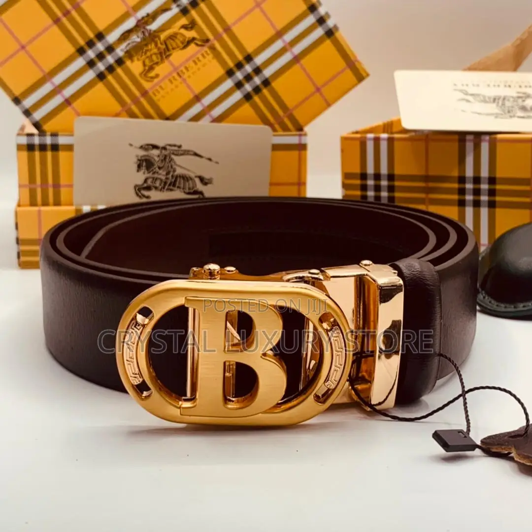 Burberry Quality Luxury Men Genuine Leather Belt