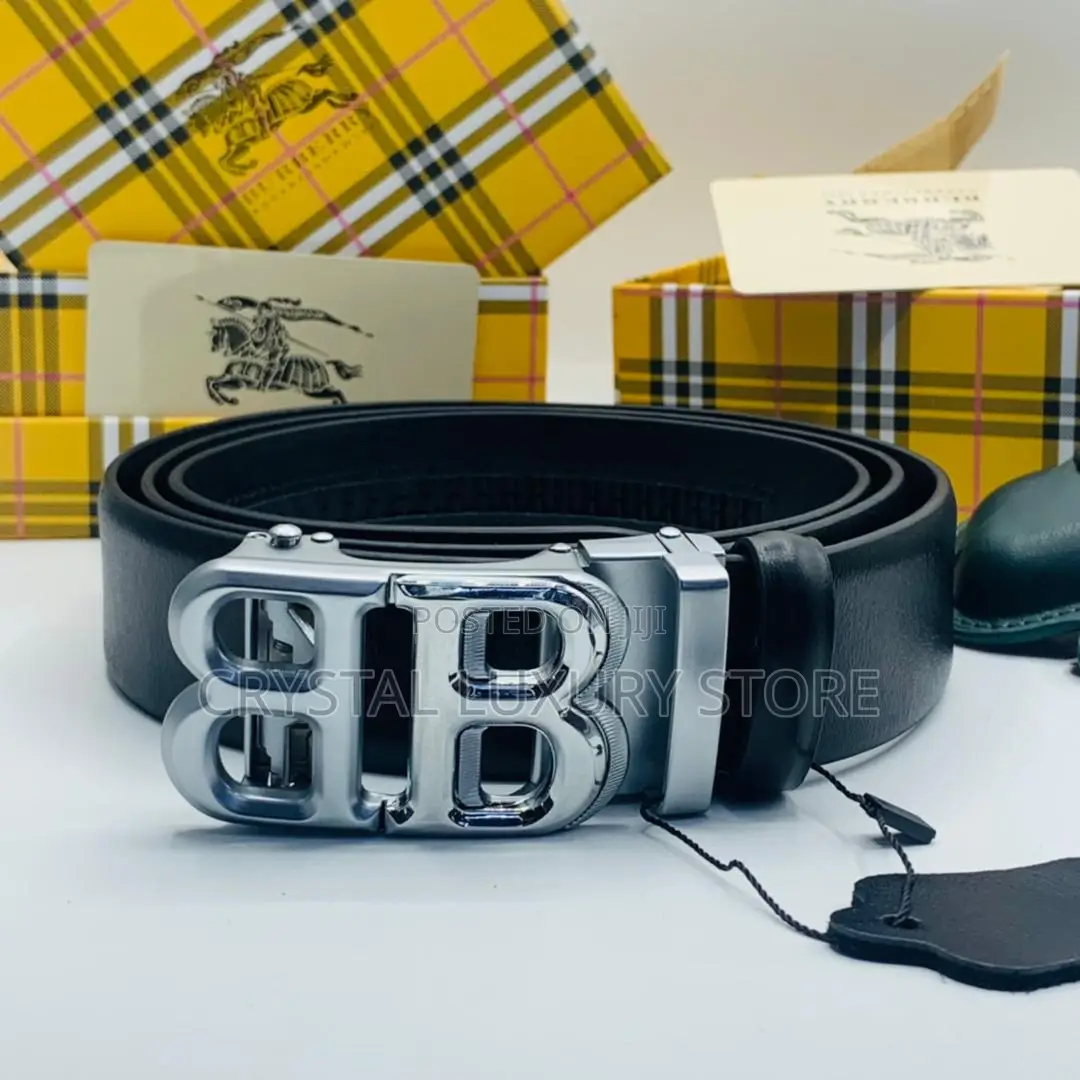 Burberry Quality Luxury Men Genuine Leather Belt