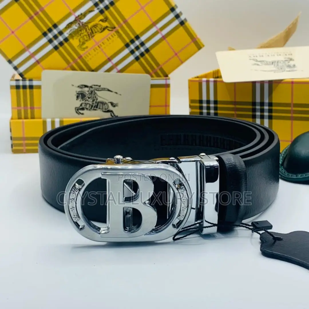 Burberry Quality Luxury Men Genuine Leather Belt