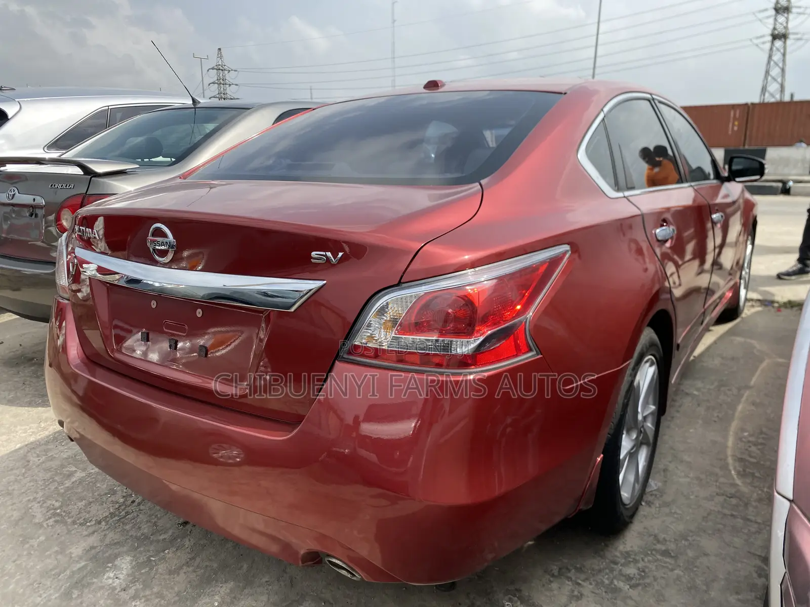 Nissan Altima 2.5 SV 2016 Red