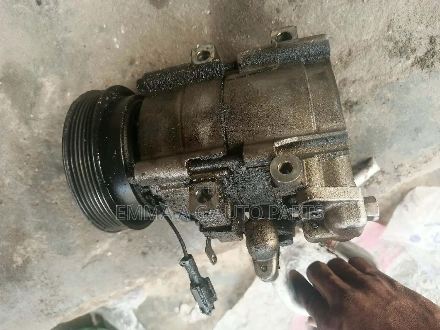 A/C Compressor for Hyundai Sonata 2000/2007 Model Manuel