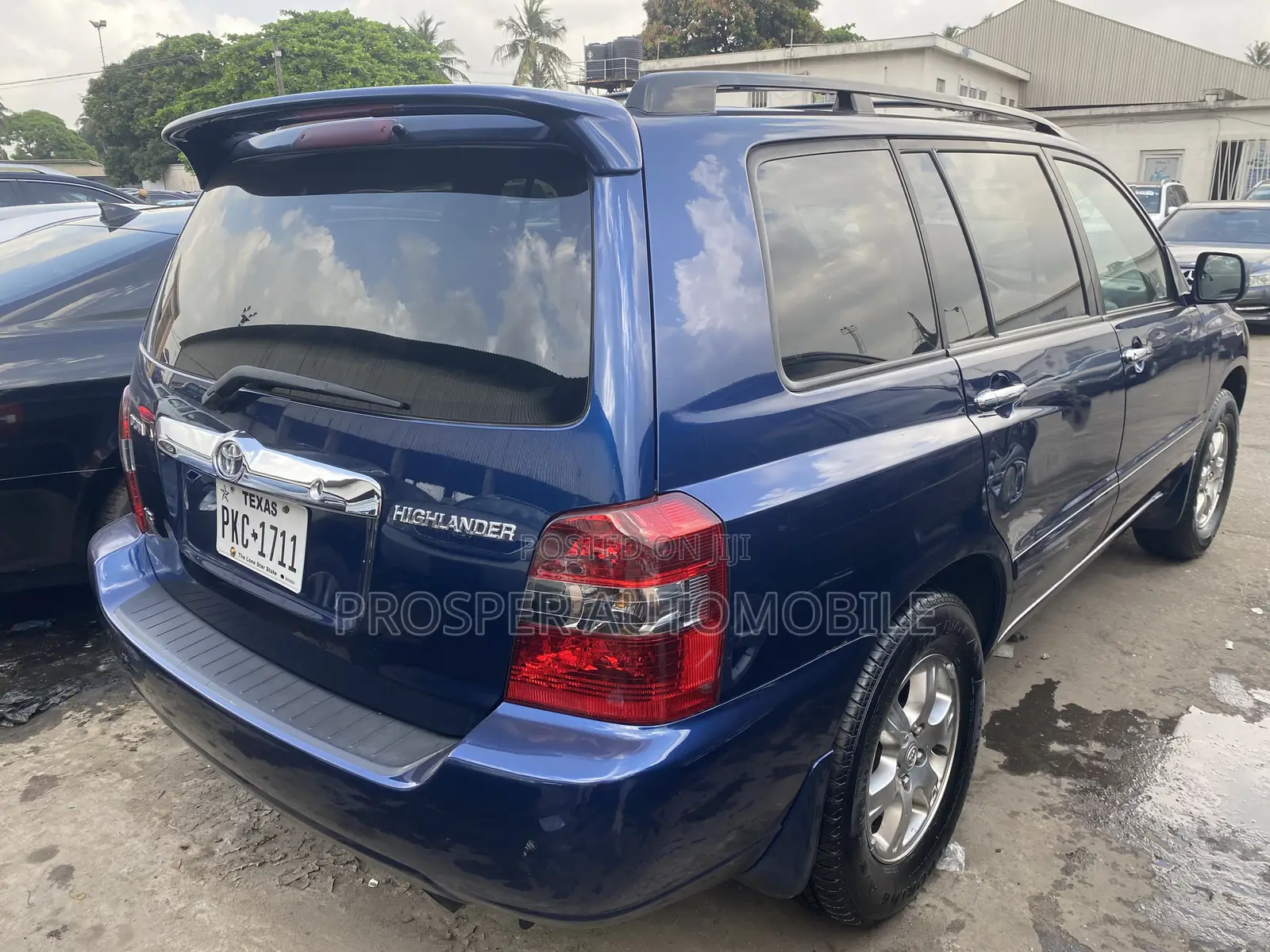 Toyota Highlander V6 2005 Blue