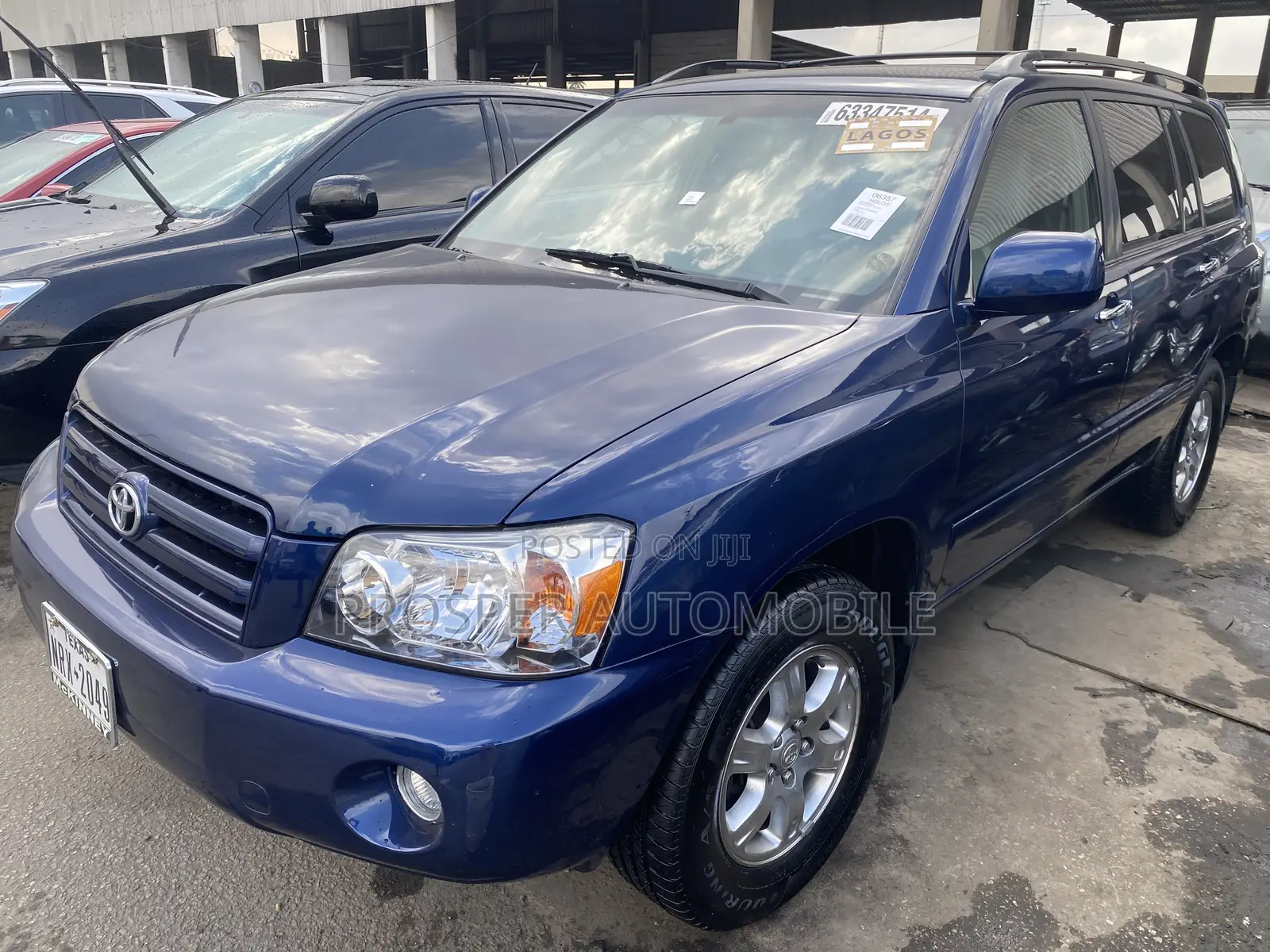 Toyota Highlander V6 2005 Blue