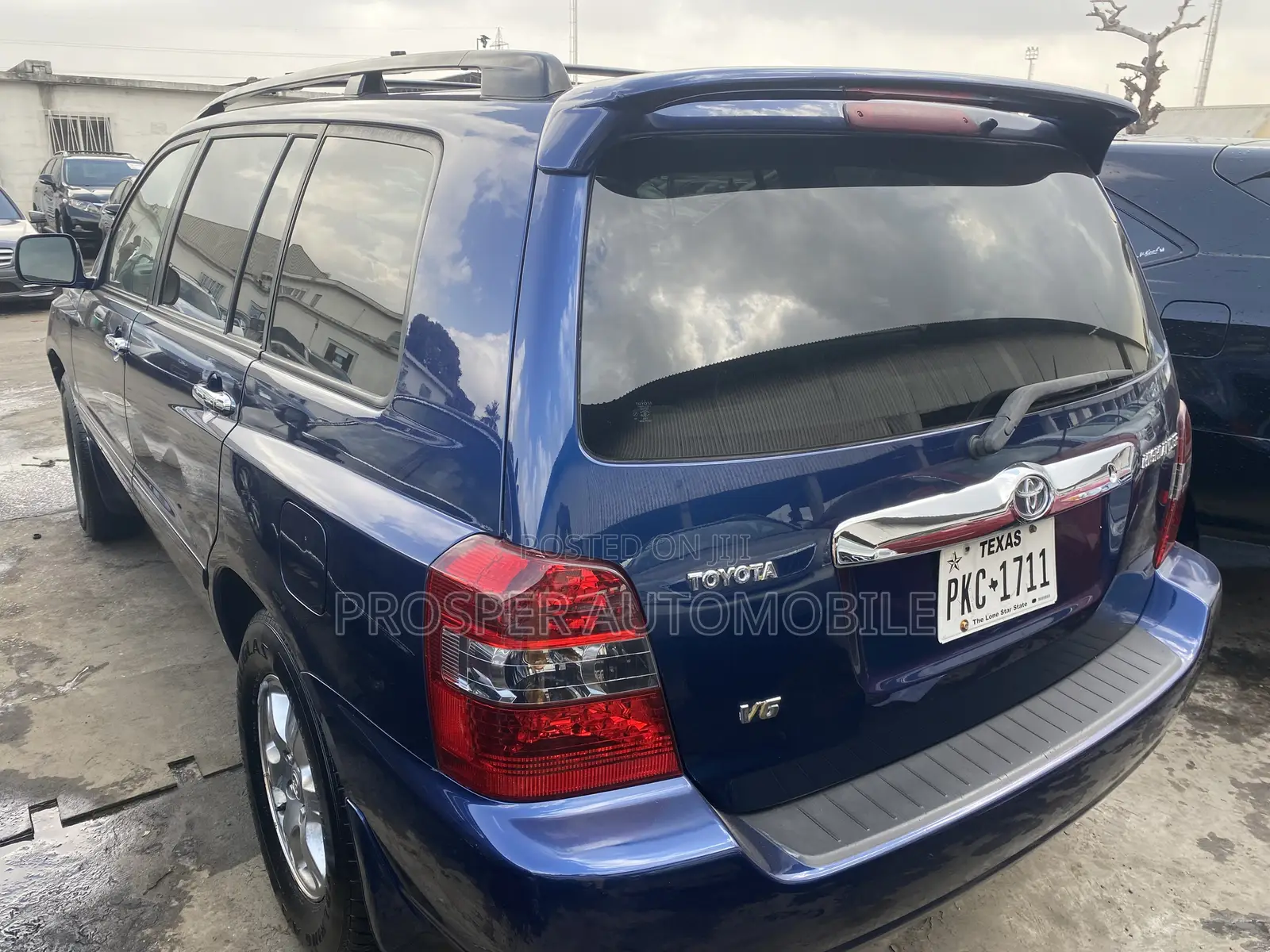 Toyota Highlander V6 2005 Blue