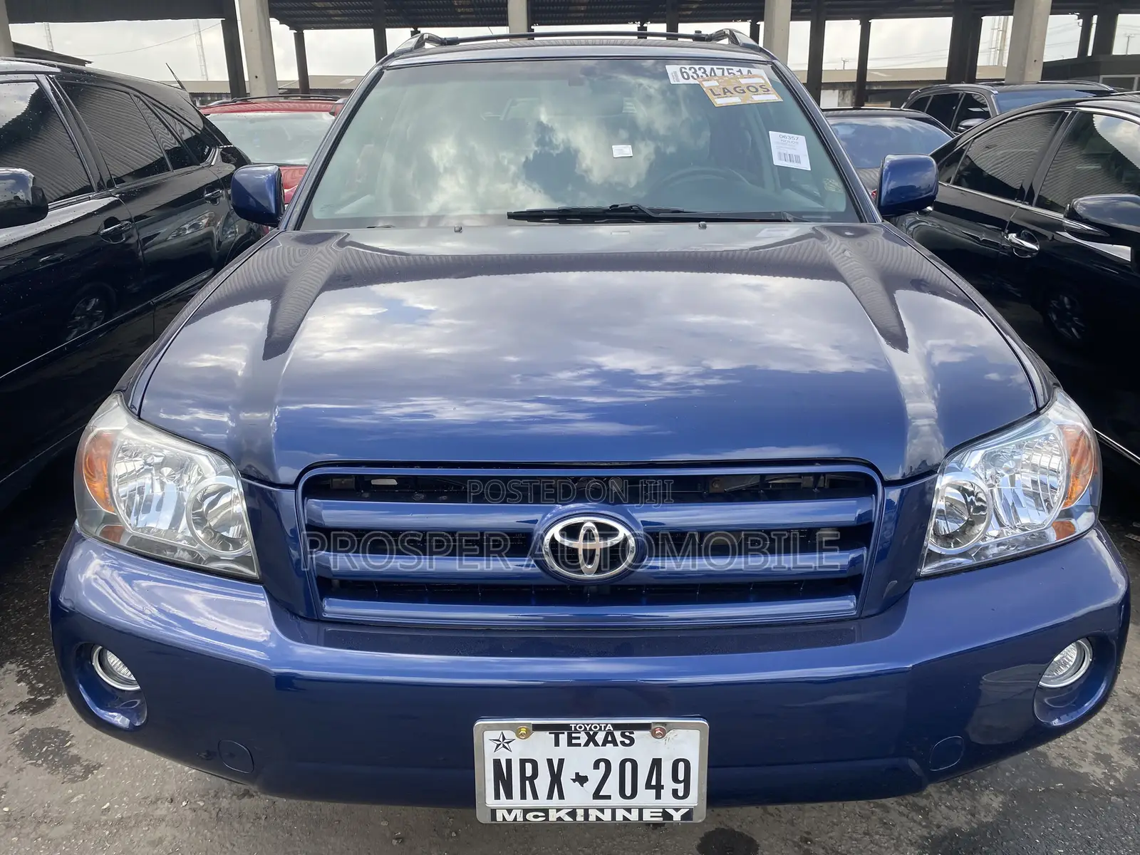 Toyota Highlander V6 2005 Blue