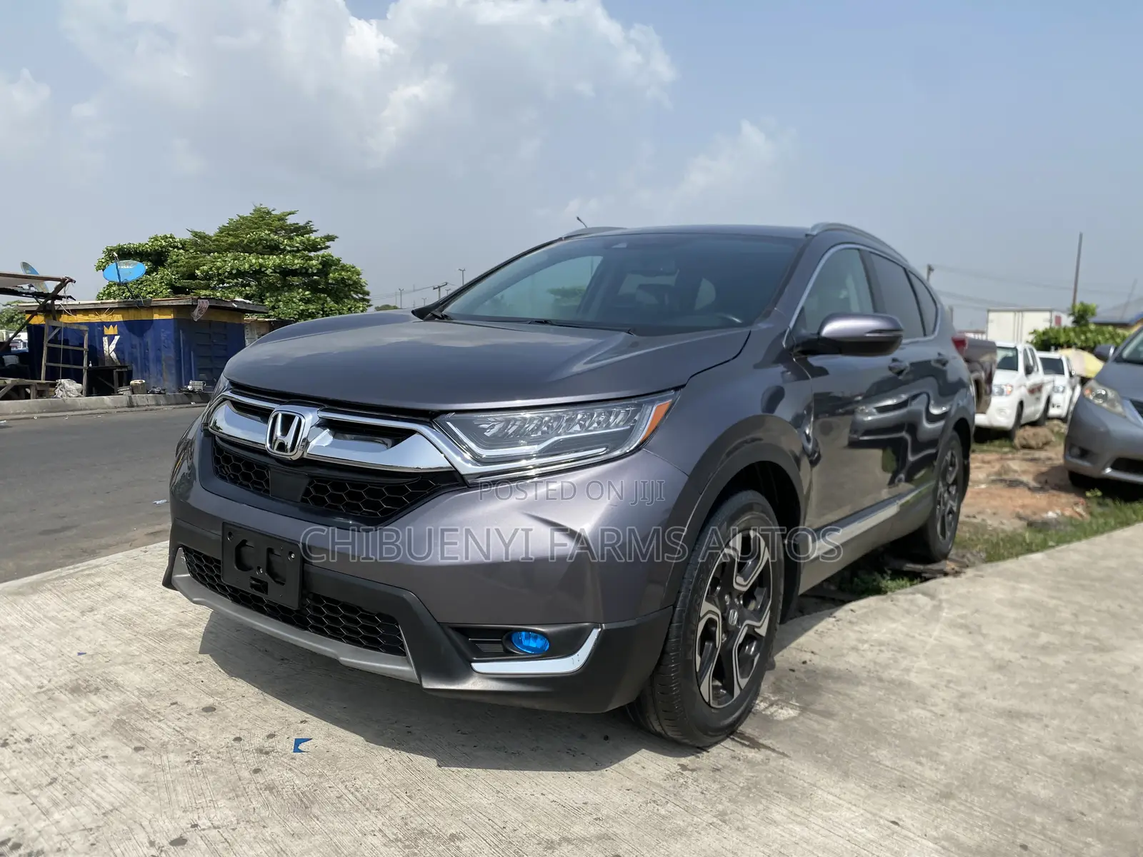 Honda CR-V Touring 4dr SUV AWD (1.5L 4cyl CVT) 2017 Gray