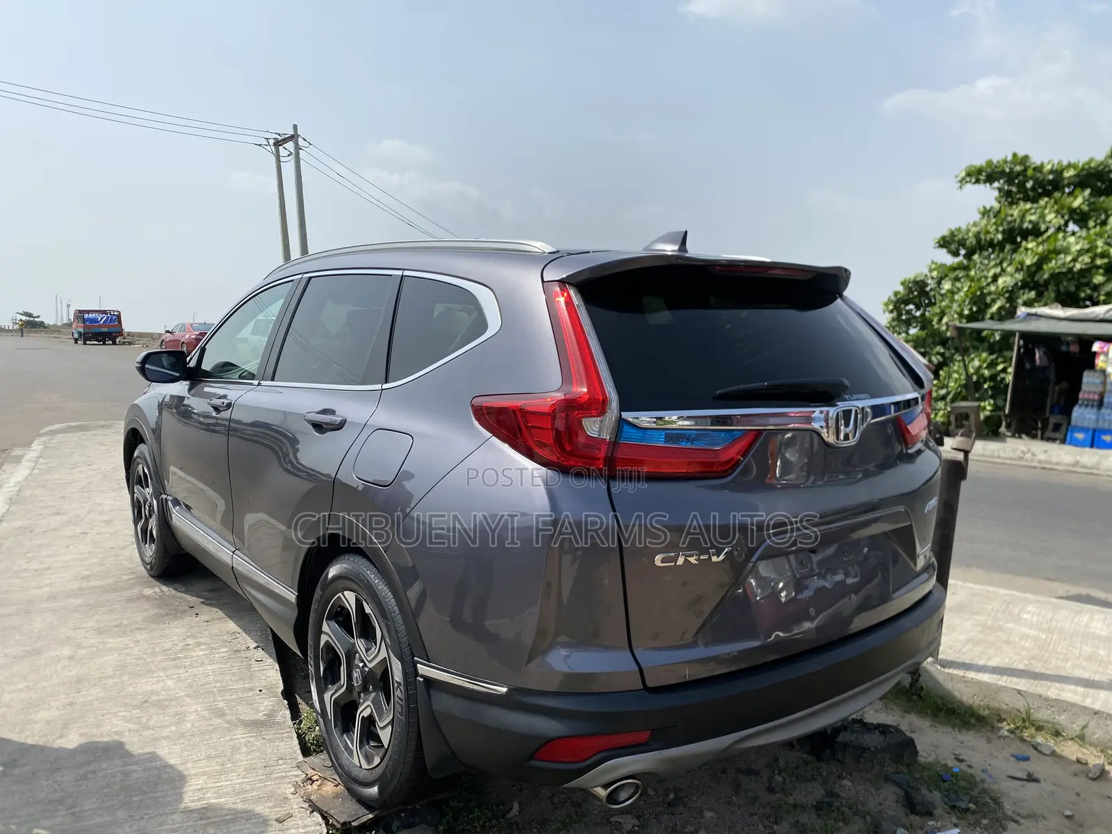 Honda CR-V Touring 4dr SUV AWD (1.5L 4cyl CVT) 2017 Gray
