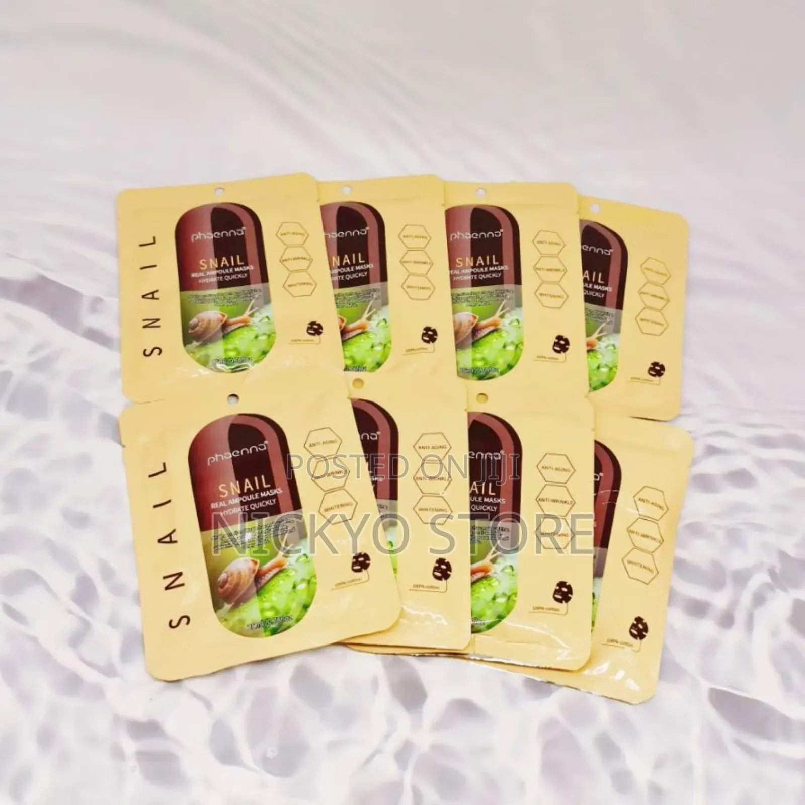 Phaenna Snail Glow Multi-Effect Moisture Essence Face Mask