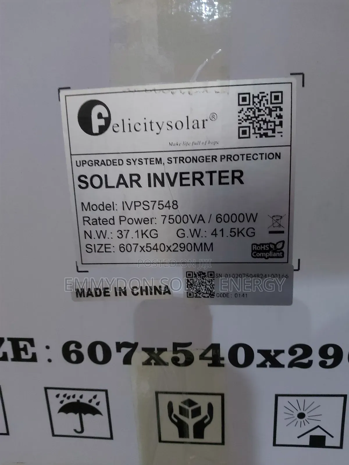 Original Felicity Inverter 7.5kva 48v Ivps
