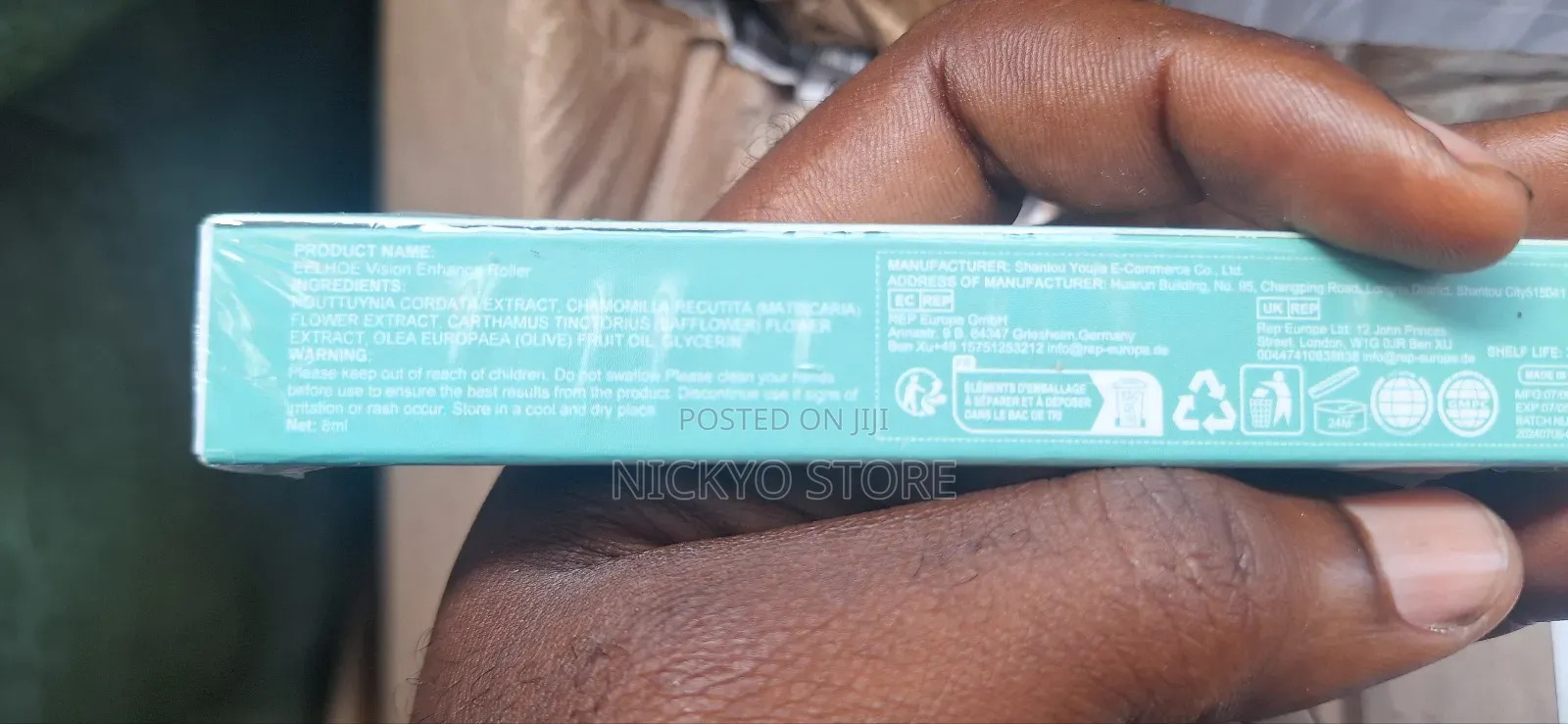 Eelhoe VISION ENHANCE ROLLER (For Vision Clarity)