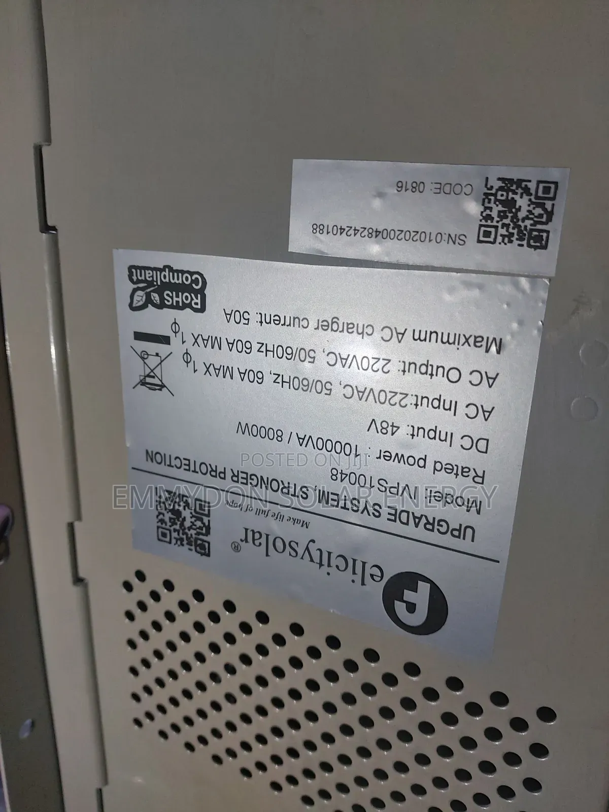 Original Felicity Inverter 10kva 48V Ivps