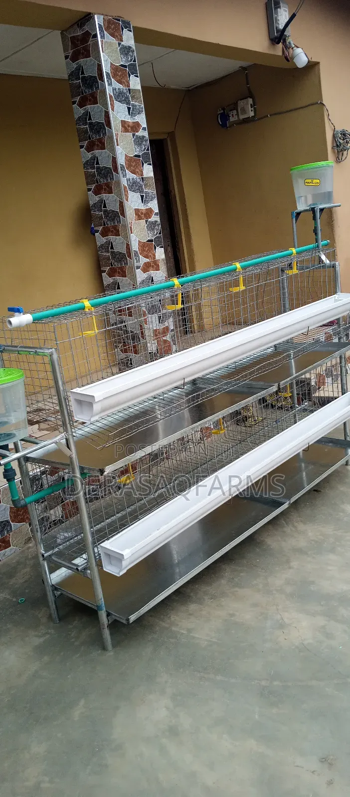 Two Steps Cage for Broiler and Layers