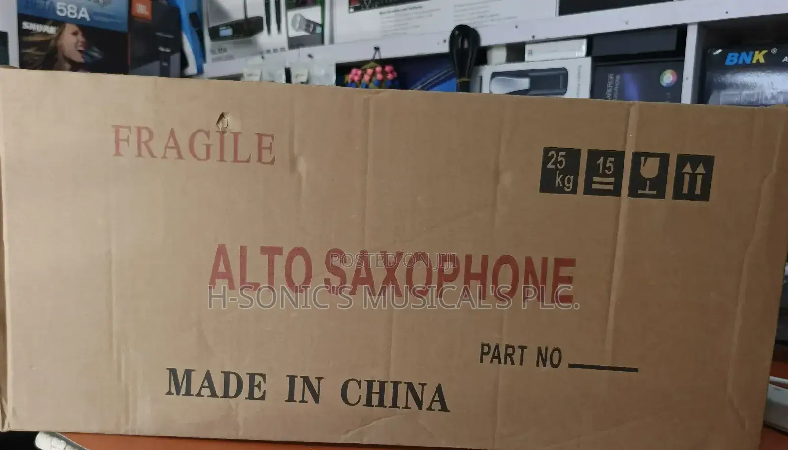 High-Quality Yamaha Alto Saxophone Gold