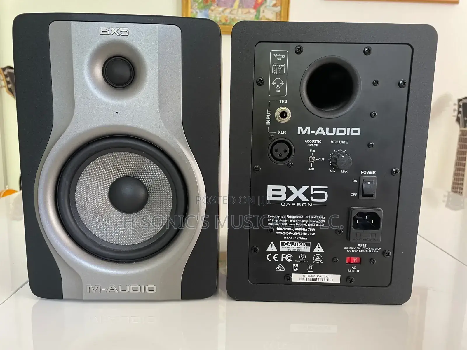 Original M-Audio Bx5 Carbon Studio Monitor
