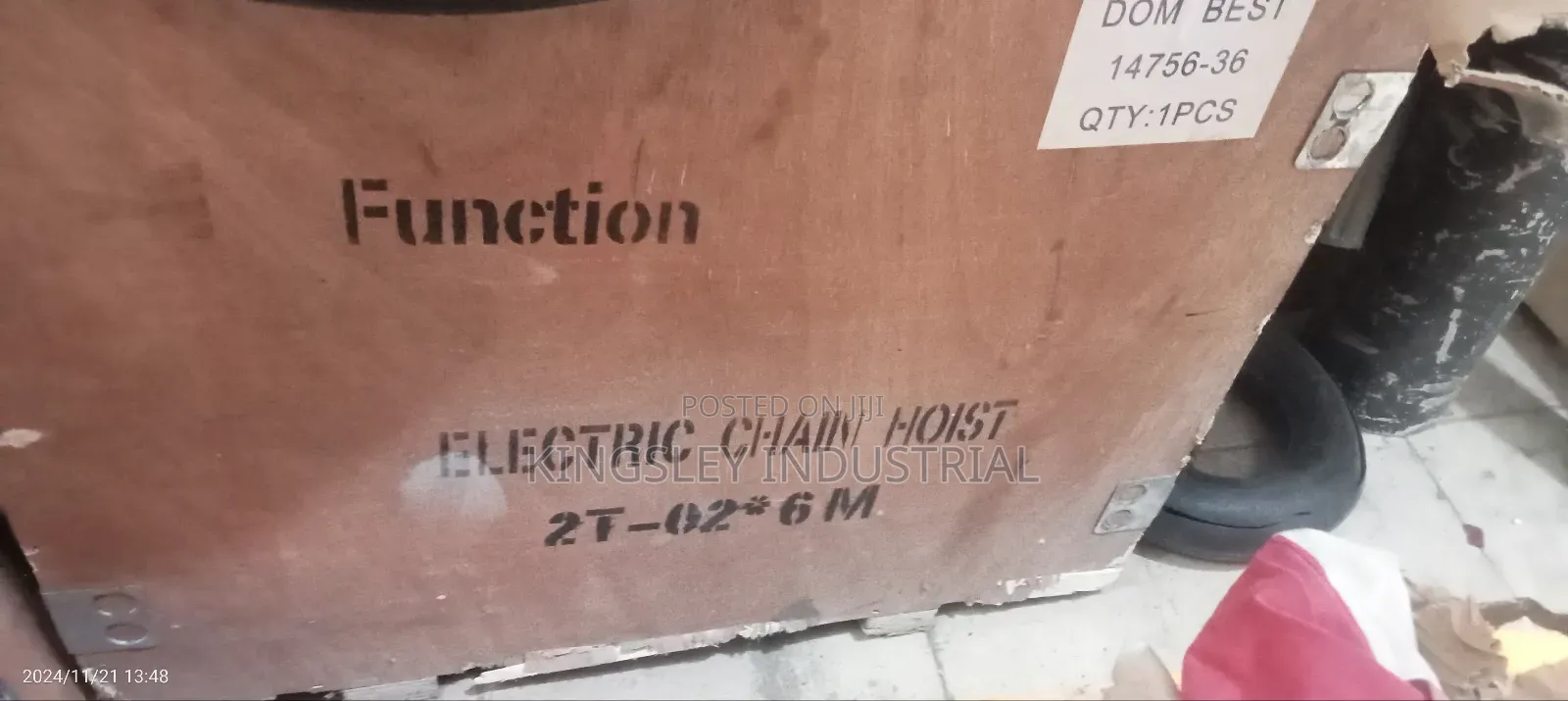 Lifting and Lowering Electric Chain Hoist 2-Ton-02-6miters