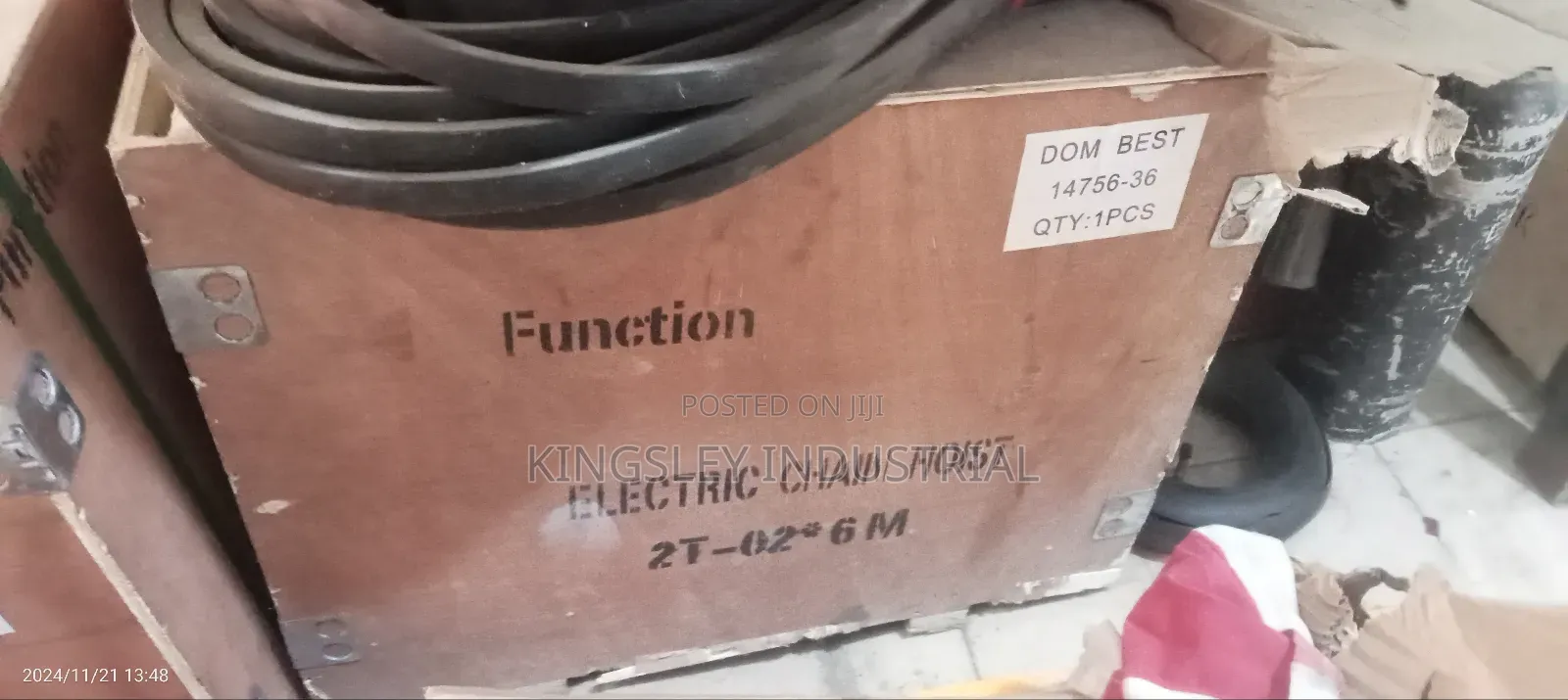 Lifting and Lowering Electric Chain Hoist 2-Ton-02-6miters