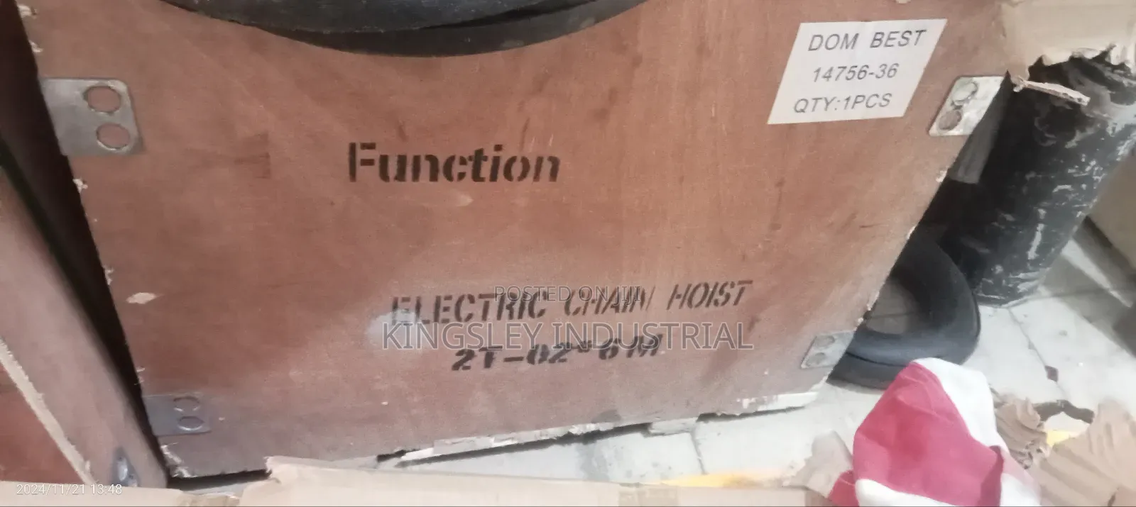Lifting and Lowering Electric Chain Hoist 2-Ton-02-6miters