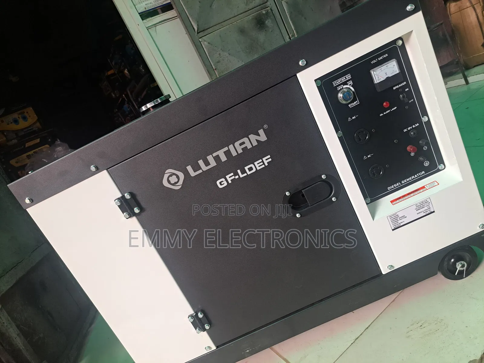 Powerful 10kva Lutian Diesel Soundproof Generator 100% Coppe
