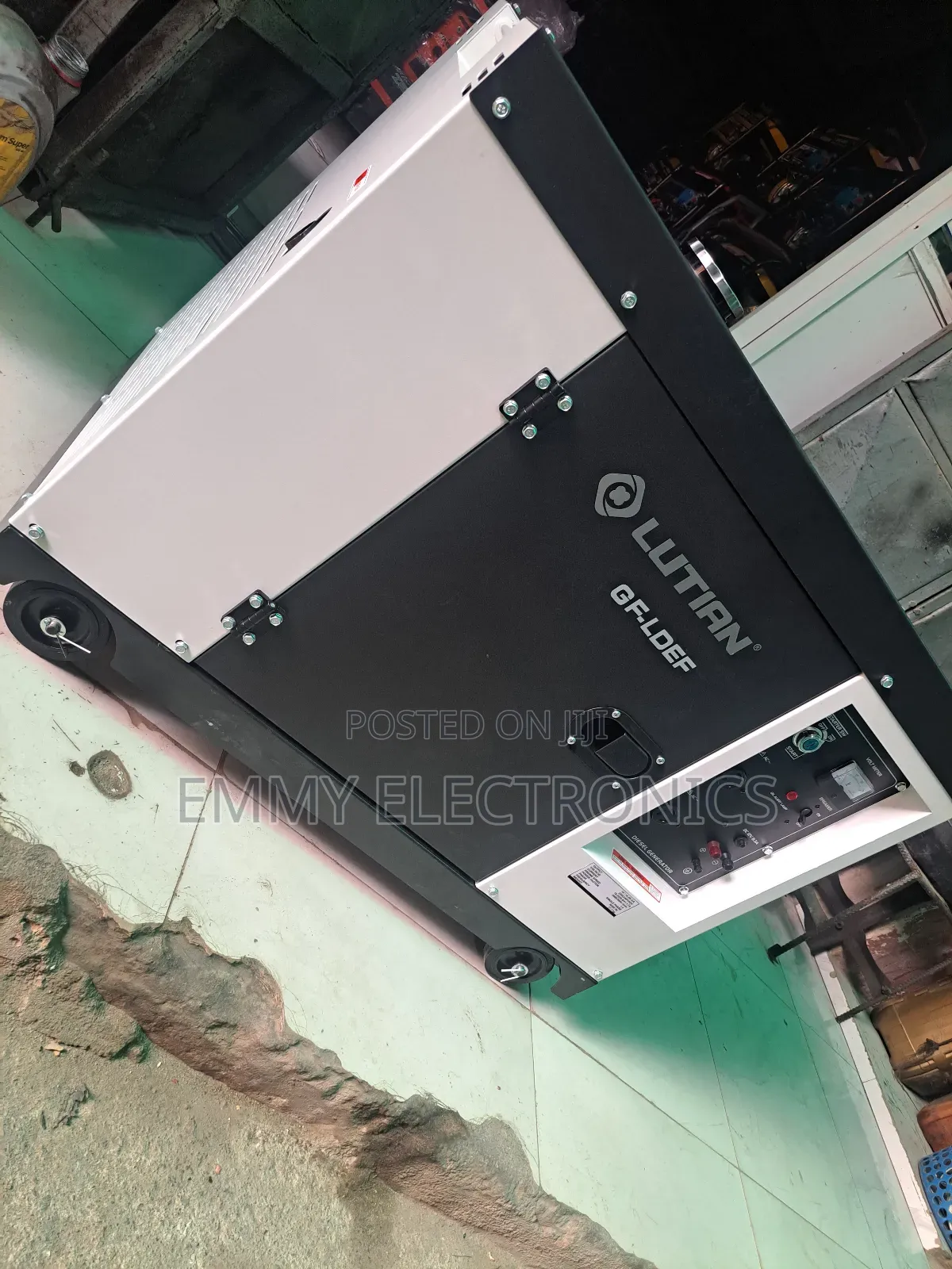 New Model Lutian 10kva Diesel Soundproof Generator 100% Copp