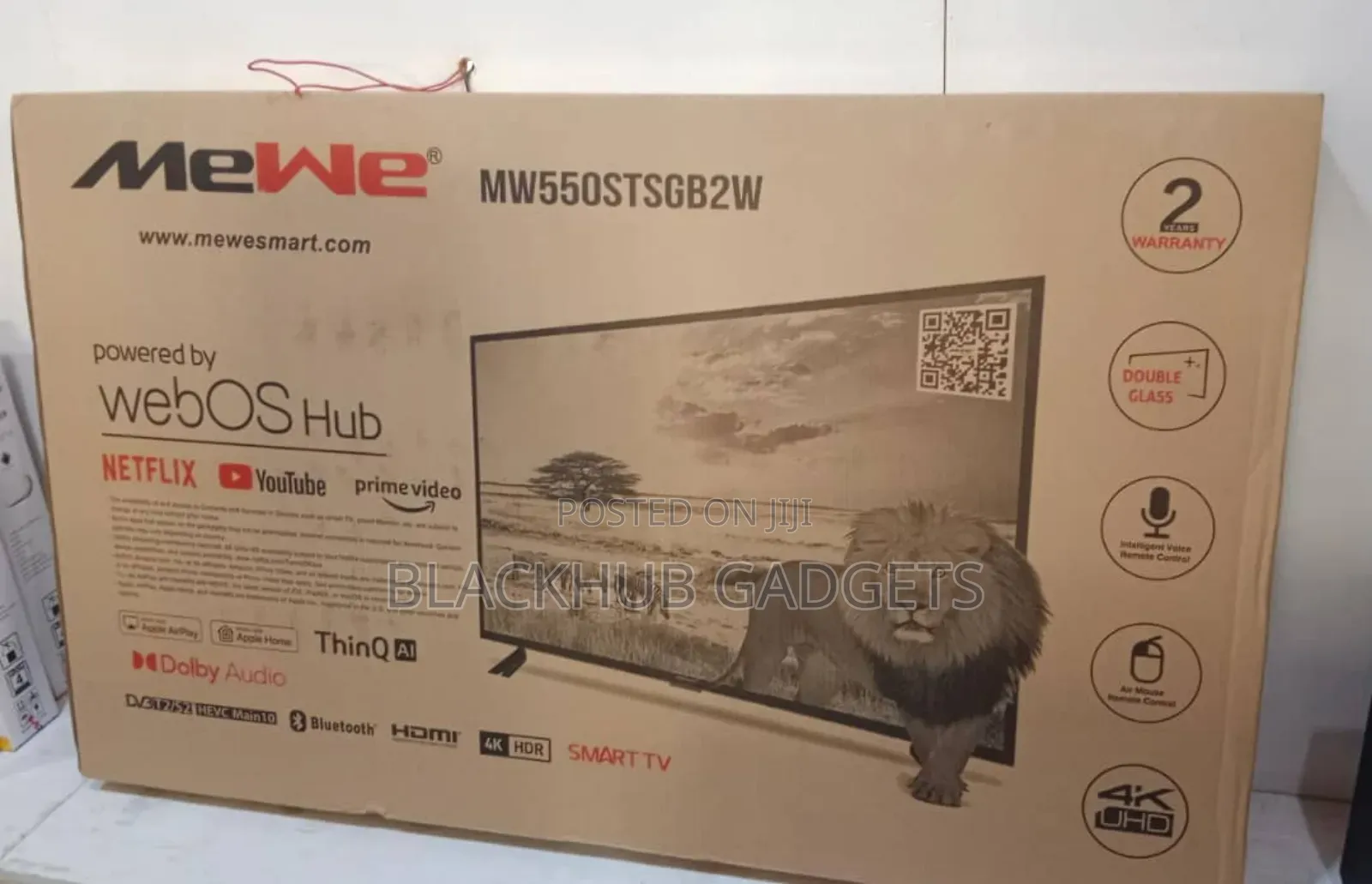 Mewe 55 Inches Smart TV