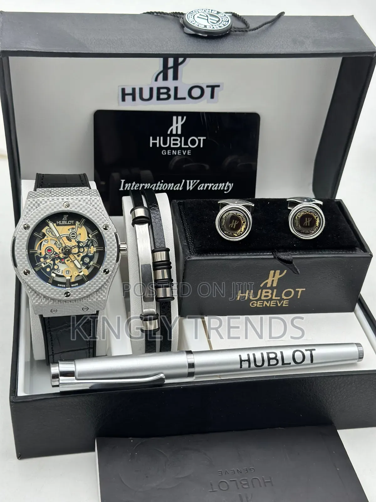 Q Exclusive Hublot Watch Masculine Set
