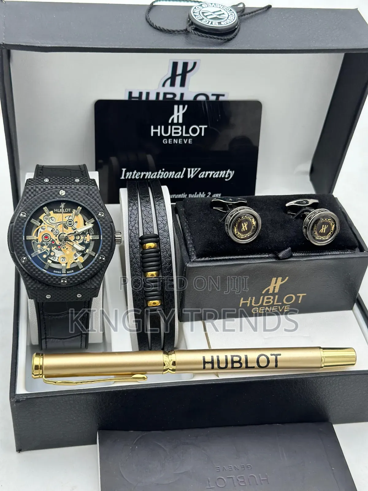 Q Exclusive Hublot Watch Masculine Set