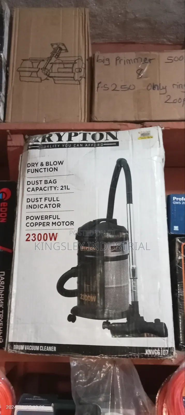 Vacuum Cleaner 21liters 2300watts Special Made