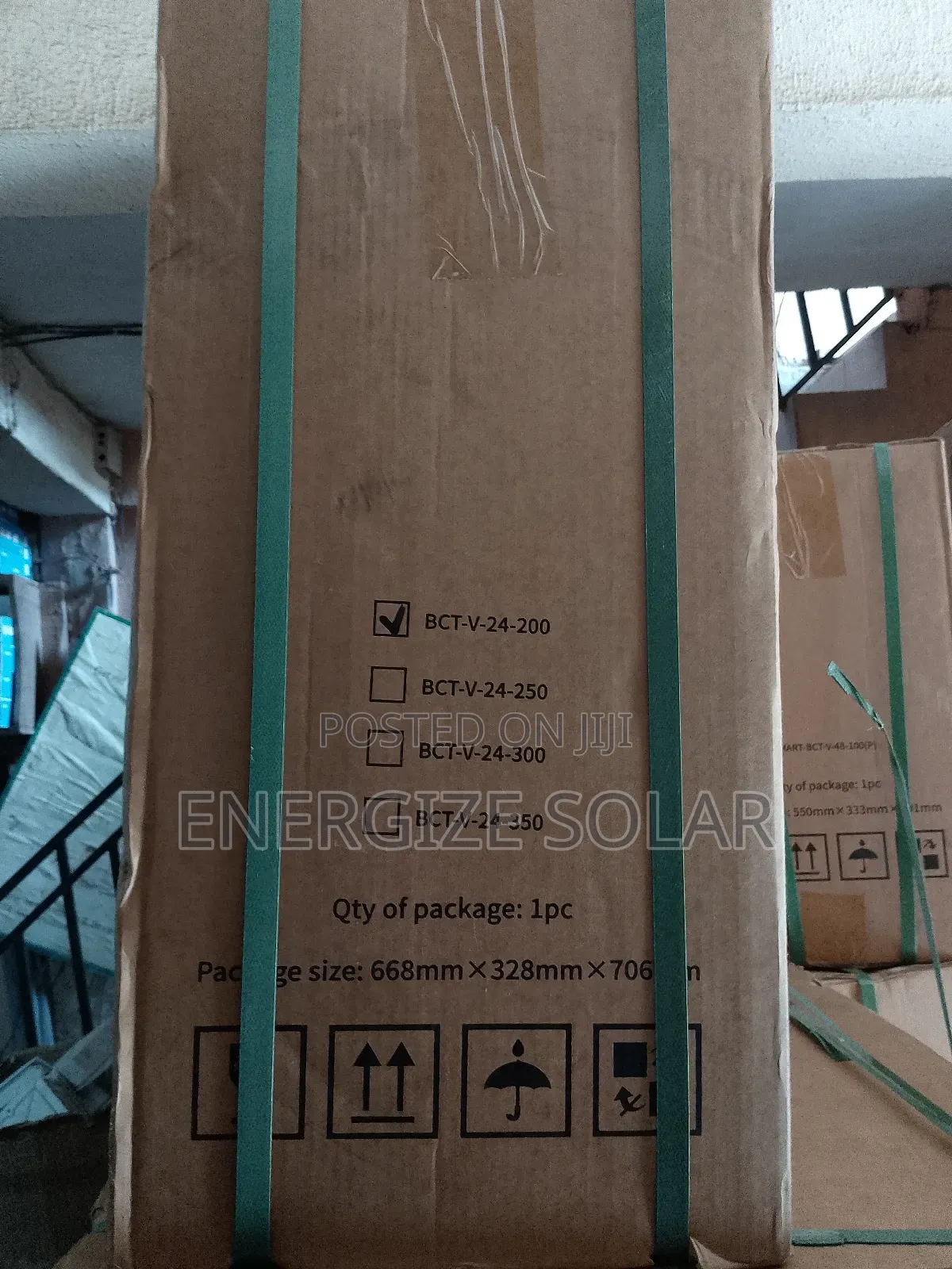 5kwh 24v Blue Carbon Lithium Battery With Smart BMS