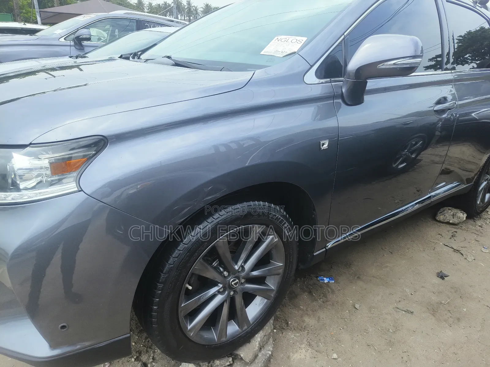 Lexus RX 350 F Sport AWD 2014 Gray