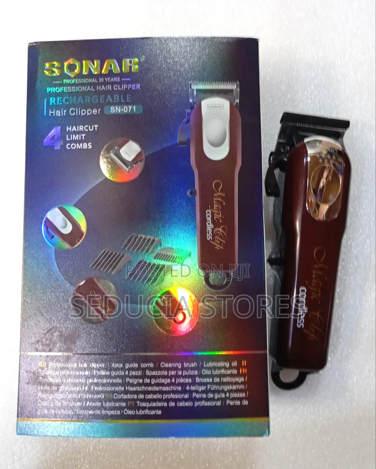 Sonar Professional Rechargeable Clipper SN-071