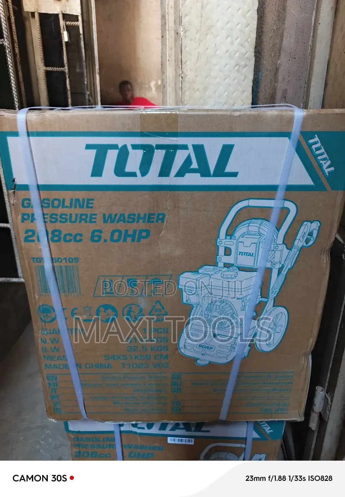 Total Gasoline Pressure Washer 6.0 Horsepower